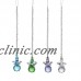 Set 4 Rainbow Crystal Ball Angel Pendant Hanging Suncatcher For Window Car Decor 755082648670  372326206194